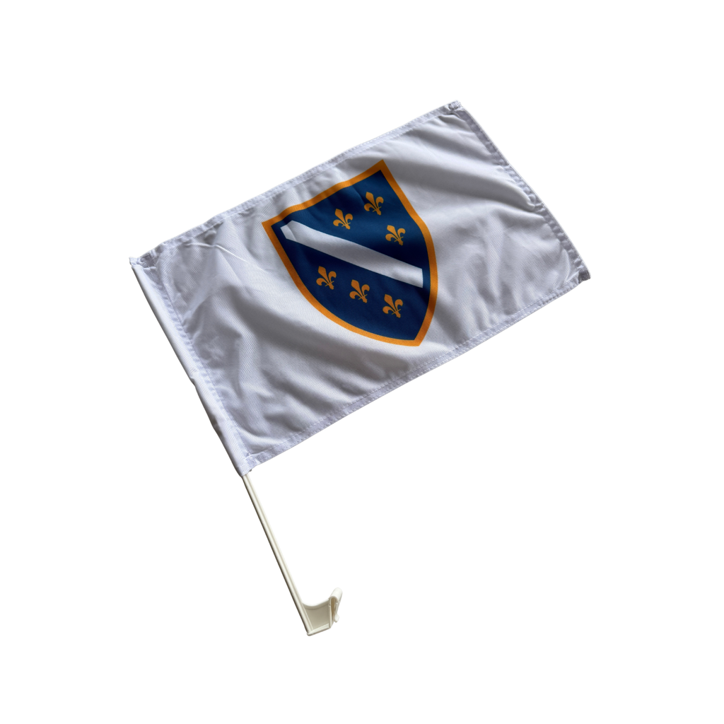 Fensterflagge Bosnien 1992 (2er Pack)